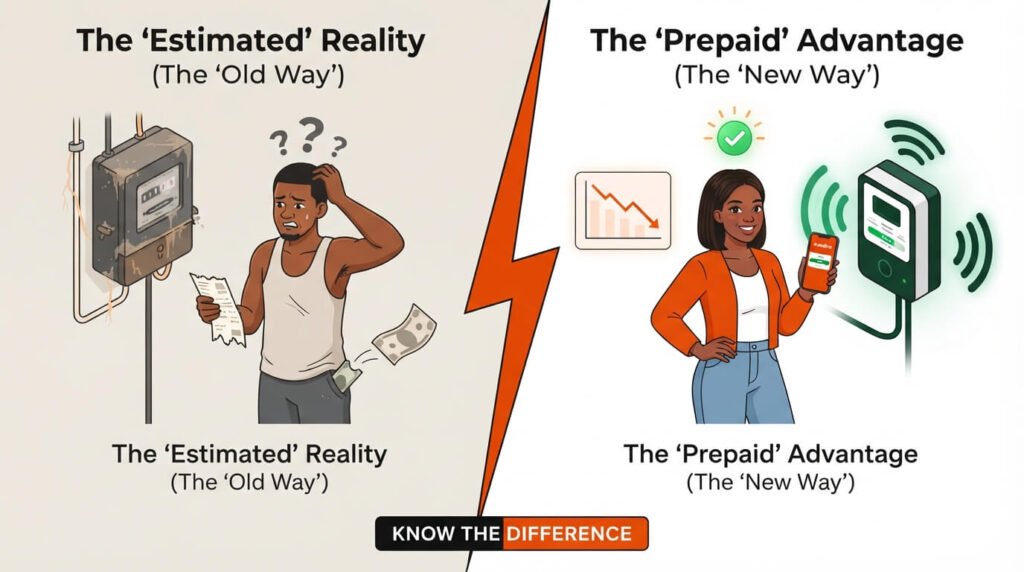 prepaid vs estimated billing in nigeria