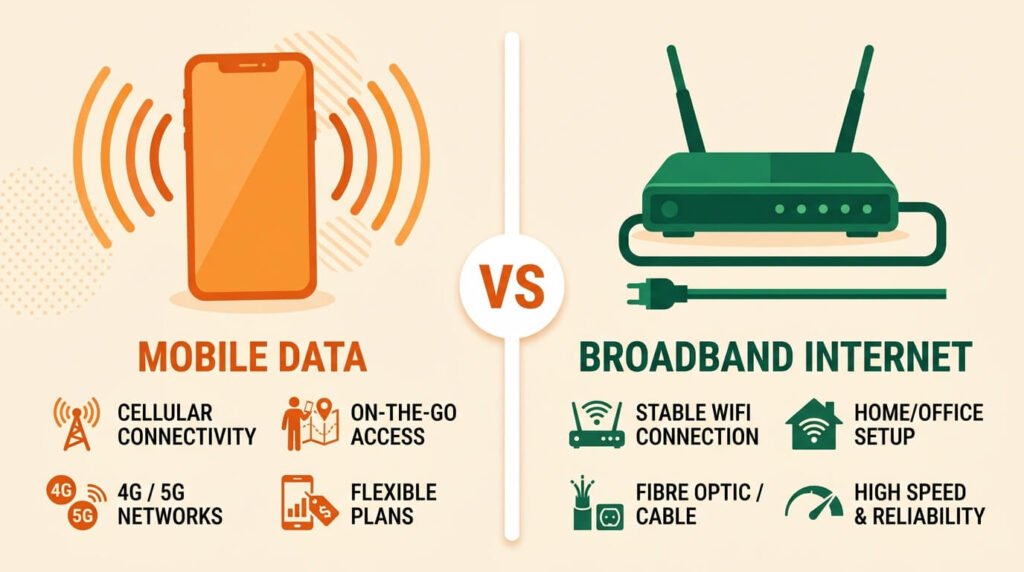 mobile data vs broadband in Nigeria