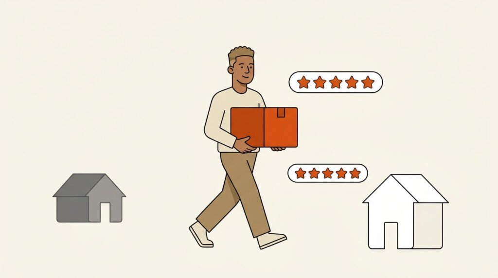 just moved how to update your arandmi review